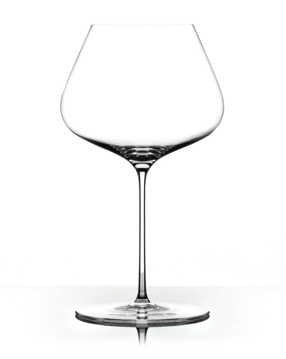 Zalto Balance glass on a white background