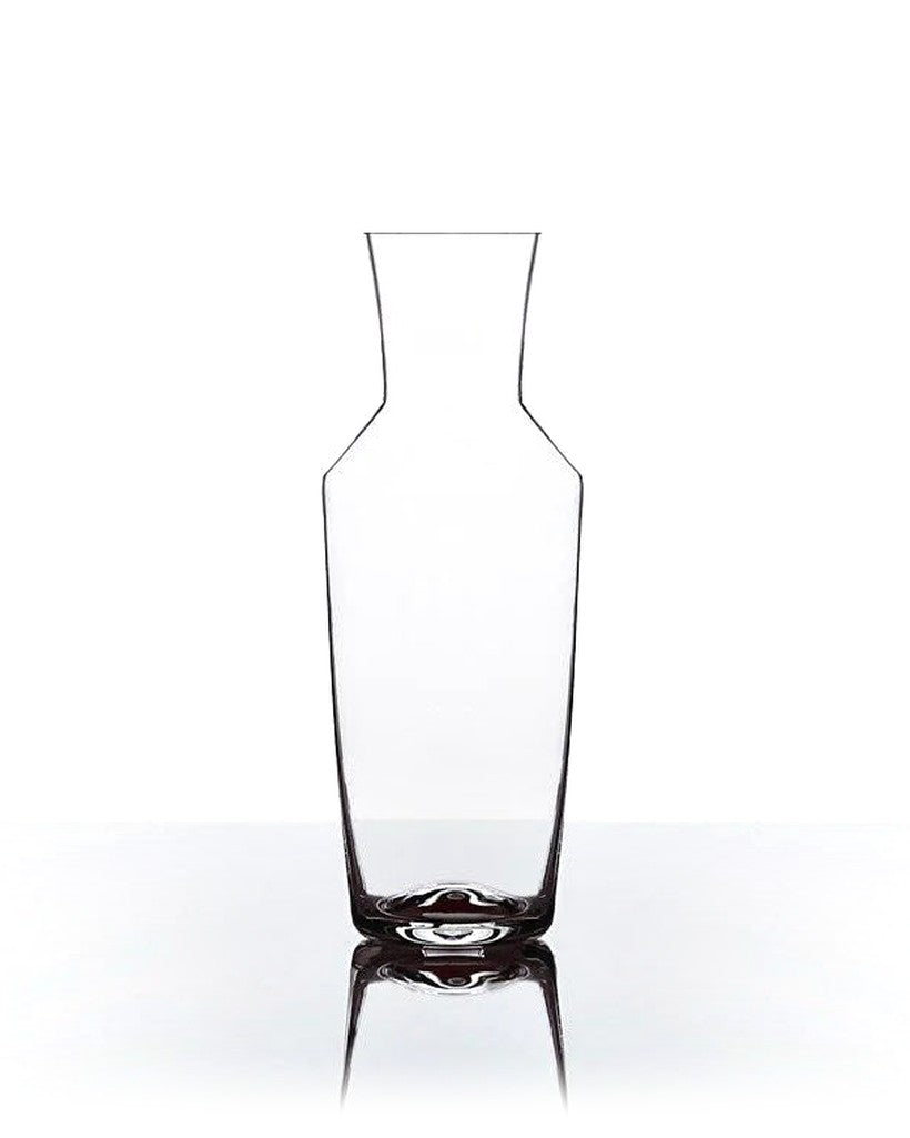 Zalto Carafe no. 25, a small glass carafe, on a white background