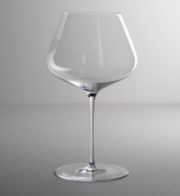 Zalto Balance glass on a grey background