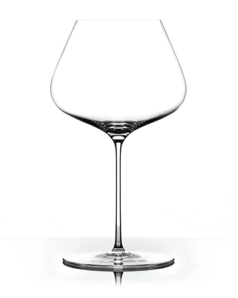Zalto Balance glass on a white background