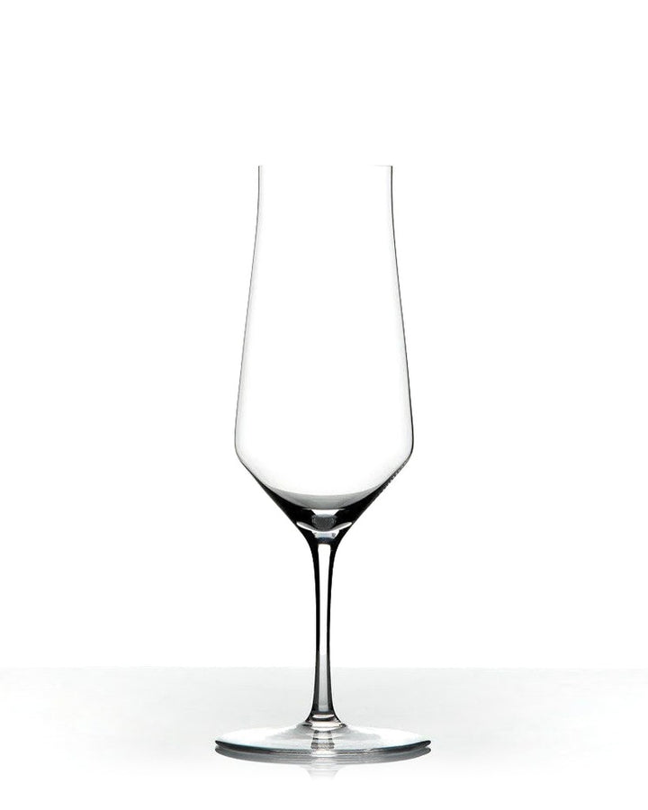 Zalto Beer glass, a stemmed beer glass, on a white background