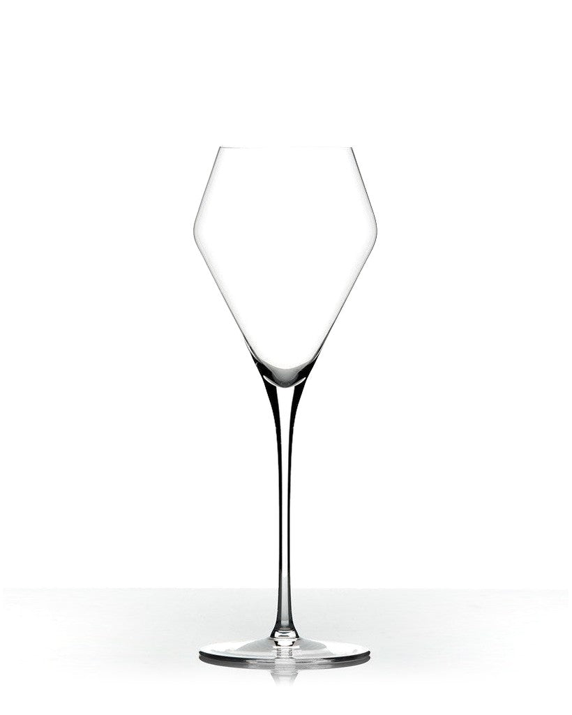 Zalto Dessert Wine glass on a white background