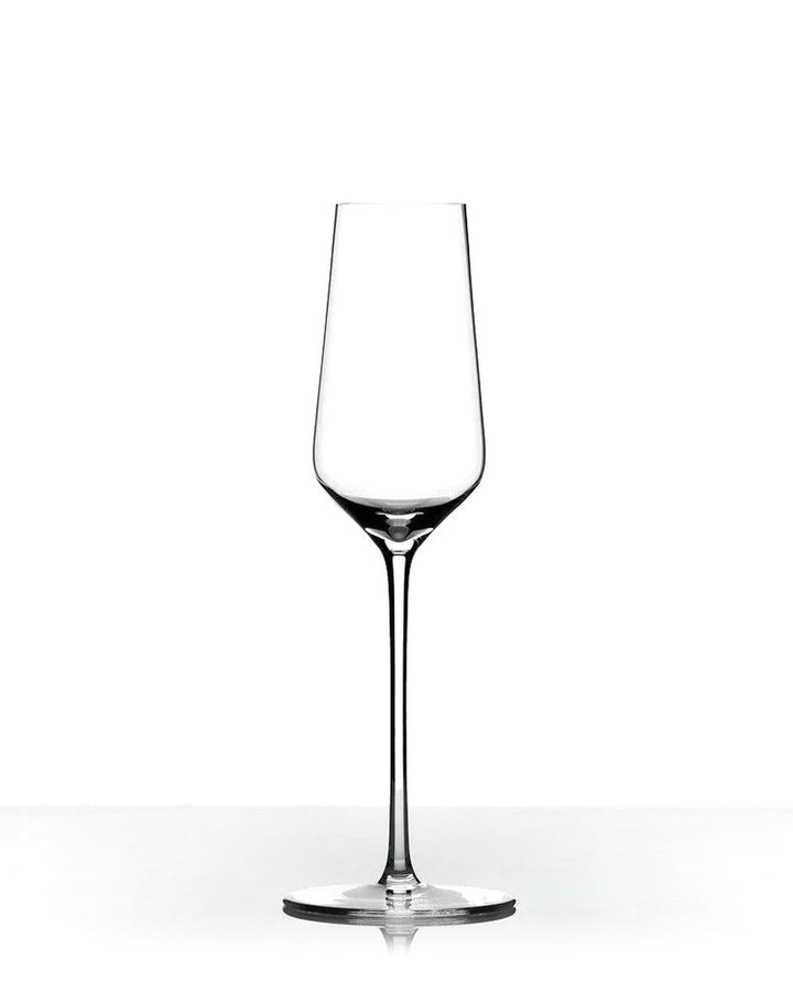 Zalto Digestive glass, a small stemmed glass, on a white background